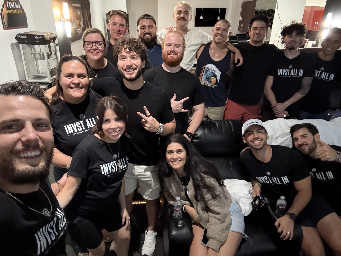 INVSTR Pro members together at a quarterly event